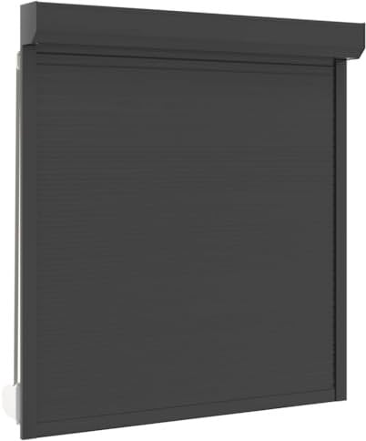 vidaXL Volet Roulant Enrouleur Pare-vue Store Occultant Store de Fenêtre Store à Rouleau Imperméable Maison Chambre Bureau Intérieur 140x150 cm