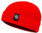 Manufaktur13 Heritage Docker Beanie - Dockermütze, Work Wear Dockercap, Fischermütze, Strickmütze, Vegan (M13) (Red)