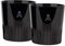 Set de 2 verres noirs pour whisky 345ml Scalpers Home