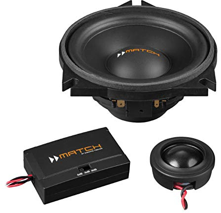MATCH UP C42BMW-FRT.3-10 cm Komponenten-Lautsprecher mit 120 Watt (RMS: 60 Watt) - für BMW/Mini