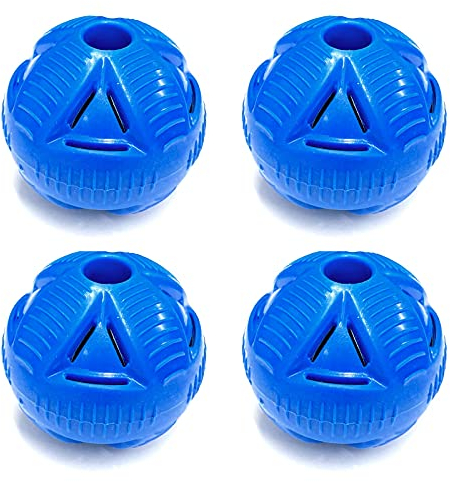 4er Set WC Reinigungskugel Antikalk Ball Keramikgranulat Toiletten Reinigungs Kugel Ø 6 cm Waschkugel Waschball Reinigungsball Entkalker