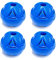 4er Set WC Reinigungskugel Antikalk Ball Keramikgranulat Toiletten Reinigungs Kugel Ø 6 cm Waschkugel Waschball Reinigungsball Entkalker