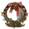 TIENDA EURASIA® Coronas de Navidad para Puerta - Decorativas - Adornos - Decoración Casa (35289 - Muerdago con Luz)