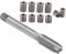 Zündkerzengewinde-Reparatursatz, M10x1,0-Schraube und M12x1,0-Hahn-Zündkerzen-Reparatursatz, 11-teiliges Edelstahl-Auto-Zündkerzengewinde-Reparatur-Hardware-Kit