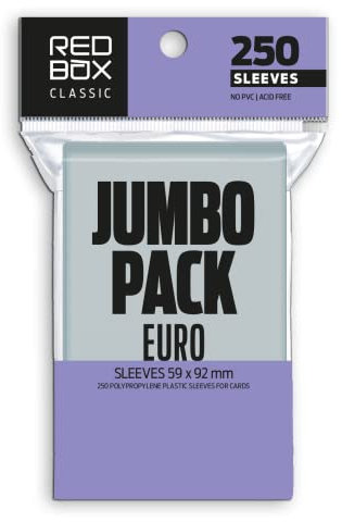Sleeve Jumbo Pack: Euro 59 x 92 mm