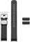 Crafter Blue CB13-GMT 20 mm gebogenes Ende Uhrenarmband Gummi Armband Ersatz für Seiko MM200 GMT, SPB381, SPB383, SPB385, SBEJ009, SBEJ013, SBEJ011 - Schwarz