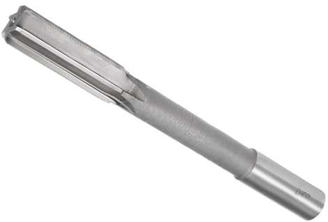 CoCud Escariador de Sujeción, Diámetro de Corte de 20 mm, 6 Flautas H7, Barrena de Taladro de Acero de Alta Velocidad con Mango Redondo para Aluminio, Hierro, Cobre, Plástico
