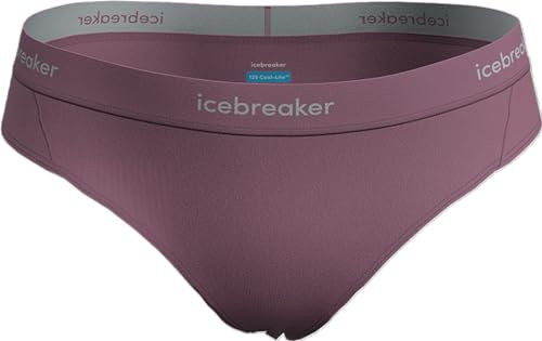 icebreaker Damen Merino 125 Cool-lite Sprite Hipster Unterwäsche, Deco, Large