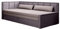 Luxusbetten24 Designer Sofa Fellano mit Schlaffunktion und Stauraum | Bezug: Samt | Farbe: Lila | Stellvariante: Links