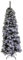 Albero di Natale Artificiale Innevato 240 cm 1217 Rami Monte Vettore Slim Verde