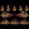 SUPERDANT Strass Hotfix Zum Aufbügeln Mini Flammen T Shirt Bügelbild Strass Zum Aufbügeln 3 Styles Flammen Herzen Bügeln Auf Stras Transfer Aufbügel Für T Shirts Hoodie Tasche Mantel