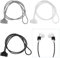 eROOSY 3 Stück Magnetische Silikon Anti Lost Band, Anti-verlorene Ohrhaken, Sport Earbud Lanyard Strap, Strap Magnetisch Halteband Kompatibel mit AirPods Pro/3/2/1