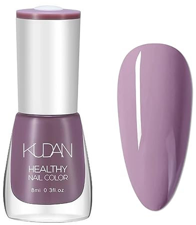 DMQ Purple Nail Polish, Quick Dry Long Lasting Nail Varnish, Non-Toxic Water Based Formula, DIY Nail Art at Home