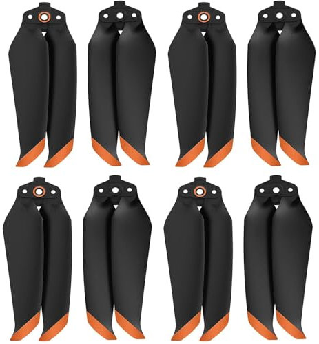 Gdraco Air 2S Propeller Geräuscharme Propeller Faltbar 7238F Propeller für DJI Mavic Air 2/Air 2S Drone Zubehör (8 PCS)