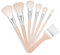 Giantree 7Pcs Assorted Size Mop Brush for Acrylic Painting, Blending Brush for Acrylic Painting, Acrylic Paint Brushes Dry Brush, Paint Brush for Miniatures Watercolor, Acrylic, Gouache, Face Body