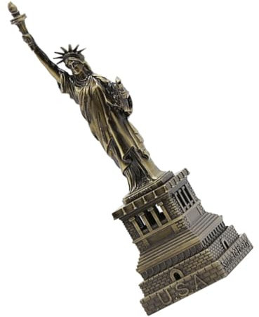 PartyKindom Freiheitsstatue Modell Große Dekorative Statue Von Lady Liberty Aus Deko Für Schlafzimmer Und Schreibtisch Souvenir Aus York