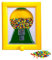 Handy Candy Frame - Hanging Candy Dispenser & Gumball Machine Picture Frame | Portable Sweet Dispenser for Fast Distribution of Candies, Nuts & Pet Treats | Perfect for Birthdays & Holidays
