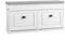 SoBuy Shoe Storage Bench with Seat Cushion - 2 Flip-Drawer, Hallway Shoe Rack Organizer for Entrance, Bedroom and Indoor Use, White Vintage Wood Grain Effect, W104×D24×H51cm, FSR64-WG