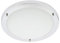 LITECRAFT Mari Ceiling Light Bathroom Large Flush IP44 Integrated LED - Polished Chrome