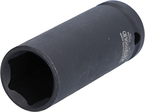 KS Tools 515.1121 1/2 Sechskant-Kraft-Stecknuss, lang, 21mm