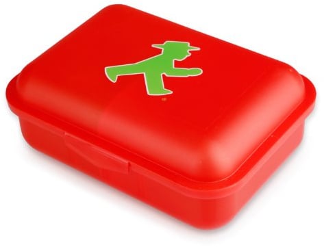 AMPELMANN Ampelmännchen-Brotbox rot-grün