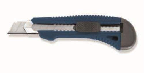 Abbrechmesser Kunststoff mit Metallführung 18mm