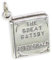 The Great Gatsby Buch von Fitzgerald Sterling Silber Charm .925 x1 Bücher