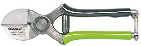 Verdemax 634192 Forbice.Doppio Taglio, Verde