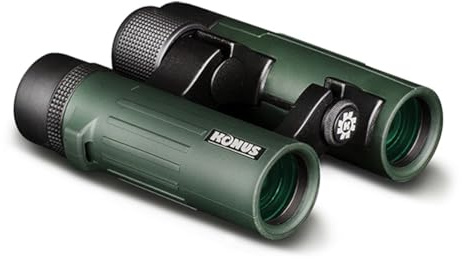 KONUS | Supreme-2 10x26 Wasserdichtes Robustes Jagdfernglas mit offener Brücke, Zoom 10x26