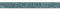 Rayher Ruban autocollant Washi Tape pailleté 15mm roul. 5m bleu lagon, 59925390, Lagune