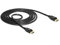 Delock Kabel DisplayPort 1.2 Stecker > DisplayPort Stecker 4K 60 Hz 1,5 m schwarz