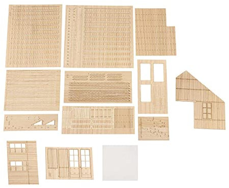 SM SunniMix Craft Puzzles Model Kit European Ruins House Architecture Model 1/35 Scale Table Scene Building Material