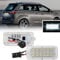 OZ-LAMPE LED Kennzeichenbeleuchtung für Fo-rd Fiesta Focus Galaxy Grand C-Max Escape Mondeo Ranger S-MAX Jaguar XF, Kennzeichen mit CAN-Bus, Nummernschildbeleuchtung LED 2 Stücke 18 * 2835 SMD