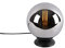 Qazqa - Art Deco Art Deco Tischlampe schwarz mit Rauchglas - Pallon I Wohnzimmer I Schlafzimmer - Kugel I Kugelförmig - LED geeignet E27