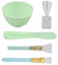 Face Mask Bowl And Brush Set, Diy Face Mask Mixing Bowl Tool Kit, Facial Skin Care And Beauty Tools, With Silicone Mask Brush,Soft Brush,Mixing Spatula,Scale Measuring Spoon