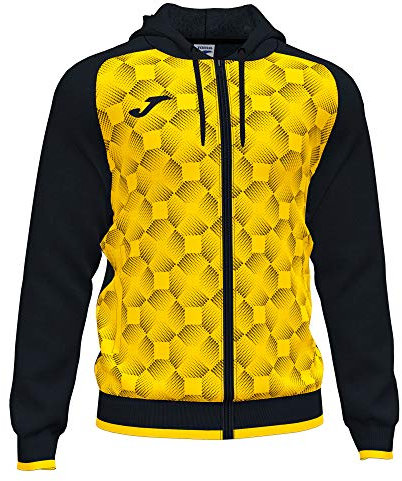 Joma Supernova III Kapuzenjacke Schwarz Gelb, 102262.109.5XS