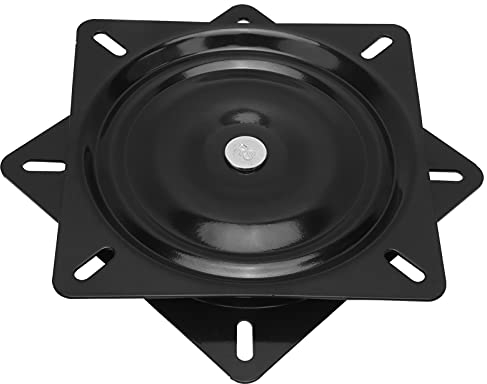 Bootssitz Drehfuß 7 Zoll schwenkbare Grundplatte 360 Grad drehbar EDC beschichtet Edelstahl Bootsmontageplatte für Marine Boot