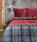 Leonado Vicenti Winter Bettwäsche Flausch Teddy Plüsch warme Cashmere Touch Coral Fleece 135x200 155x220 200x200 200x220 240x220, Farbe:Rot Sterne, Größe:240 x 220 cm