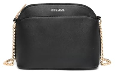 Miss Lulu Kleine Handtasche Damen, Umhängetasche Damen, crossbody bag Damen,Handtasche Damen umhängetasche,kleine Kette, Schultertasche