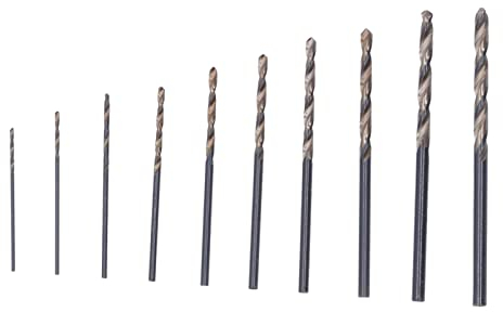 Juego de Brocas HSS Mini Taladro Giratorio para Tallado de Agujeros, Juegos de Brocas para Madera, Brocas Pequeñas, Herramientas para Trabajar la Madera, 0,8‑3,0 Mm