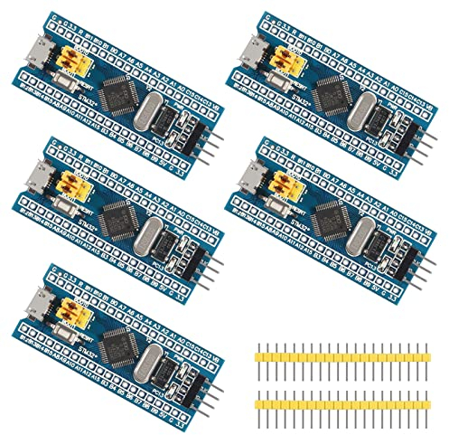 AITRIP 5 x Smart 40Pin STM32 ARM Entwicklungsboard Mindestsystem Board / STM32F103C8T6 Core Lernkarte Für Arduino