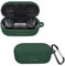 GMUJIAO Case for Bose QuietComfort Earbuds,Silicone Shockproof Case Cover,Soft Silicone Skin Case,Premium Silicone Cover for Bose QuietComfort Earbuds,Bose QuietComfort Earbuds Case-Green