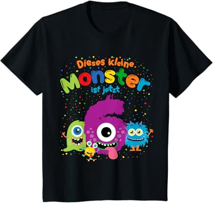 Lustiges, süßes Monster Geburtstagsshirt, 6. Geburtstag T-Shirt