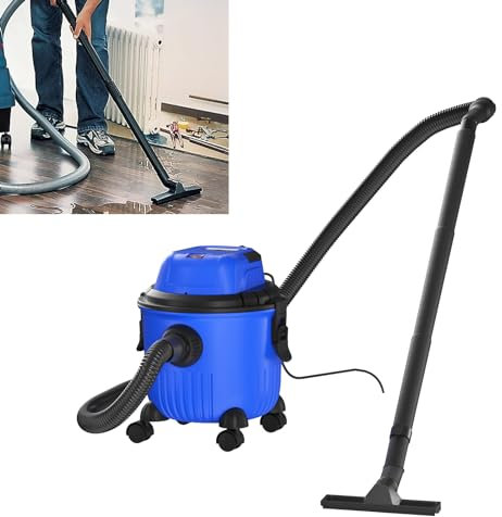 Yiyai Nass-Trockensauger mit Gebläsefunktion, 17000Pa leistungsstarker Staubsauger Teppich- und Polsterreiniger, Behältervolumen: 15L, ideal für Garage, Werkstatt, Haus