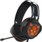 syndesmos Gaming Headset für PS5, PC, Switch, Xbox, PS5 Headset Headset mit Mikrofon, Gaming Kopfhörer mit Kabel (ORANGE)