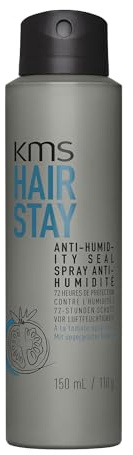 KMS HAIRSTAY Anti-Humidity Seal für alle Haartypen I Feuchtigkeitsschutz I Frizz-Kontrolle I Glanz, 150ml