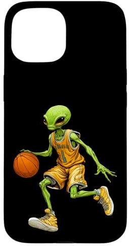 Basketballer Alien Hülle für iPhone 15