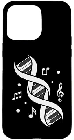Piano DNA Divertente Pianista Musicista Tastiera Pianisti Custodia per iPhone 15 Pro Max