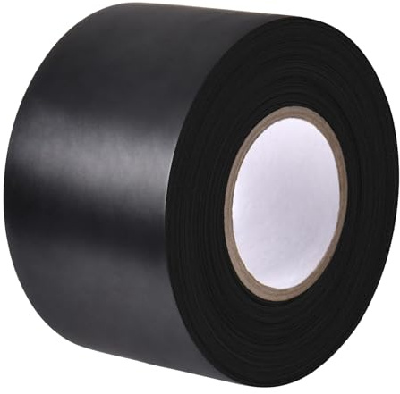 SPEEDWOX Black PVC Hose Tape, 1.9 Inch, 33 Yard, Vapor Barrier, Repair Tape, Silicone, Self-Locking Repair Pliers