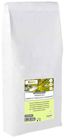 Engrais bio micro granulés 9-3-3 arbres et arbustes d’ornement 20 Kg